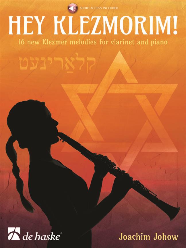 Hey Klezmorim! - 16 new Klezmer melodies for clarinet and piano - klarinet a klavír